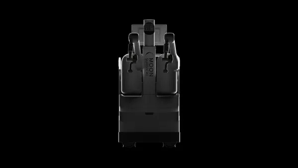 A picture of Moon Surgical's Maestro robotic surgery system.