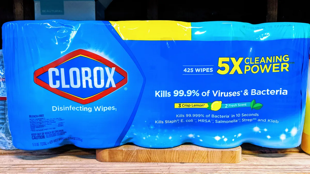 A picture of Clorox wipes from Flickr