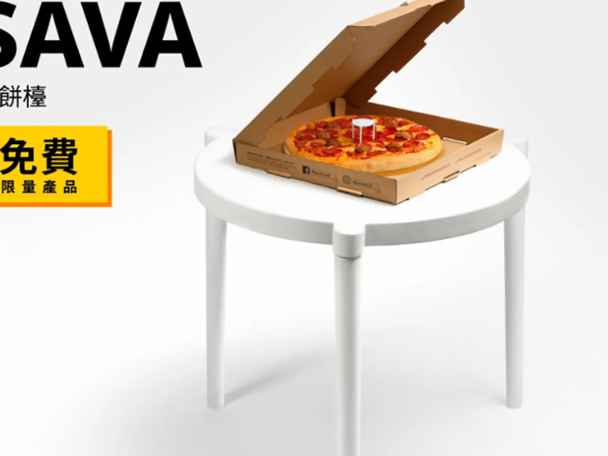 Retail Therapy: Ikea creates larger-than-life pizza fixture