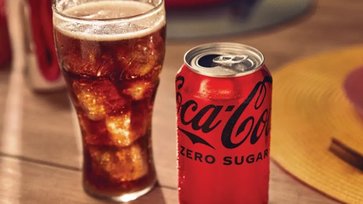 Coca-Cola, zero sugar