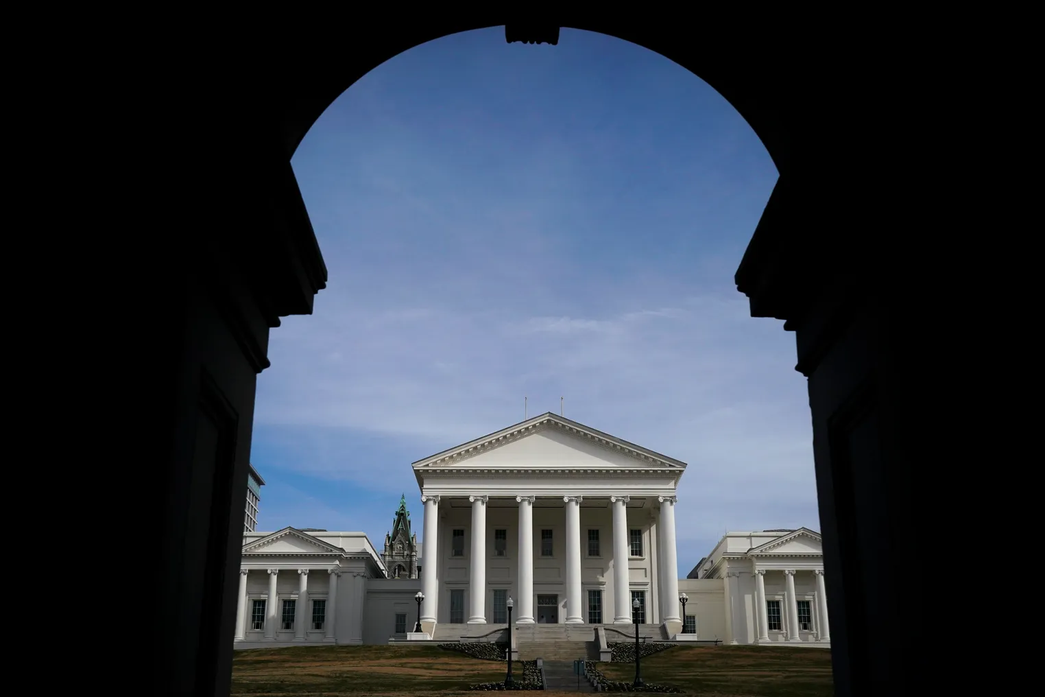 The Virginia state capitol