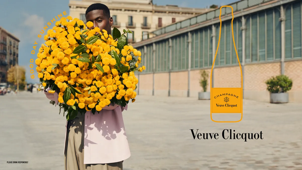 Veuve Clicquot, champagne ad