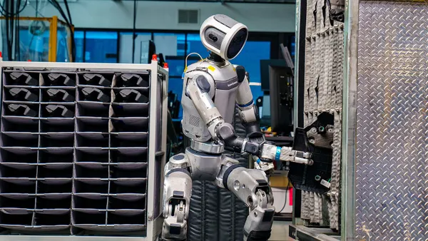 Boston Dynamics' Atlas humanoid robot.