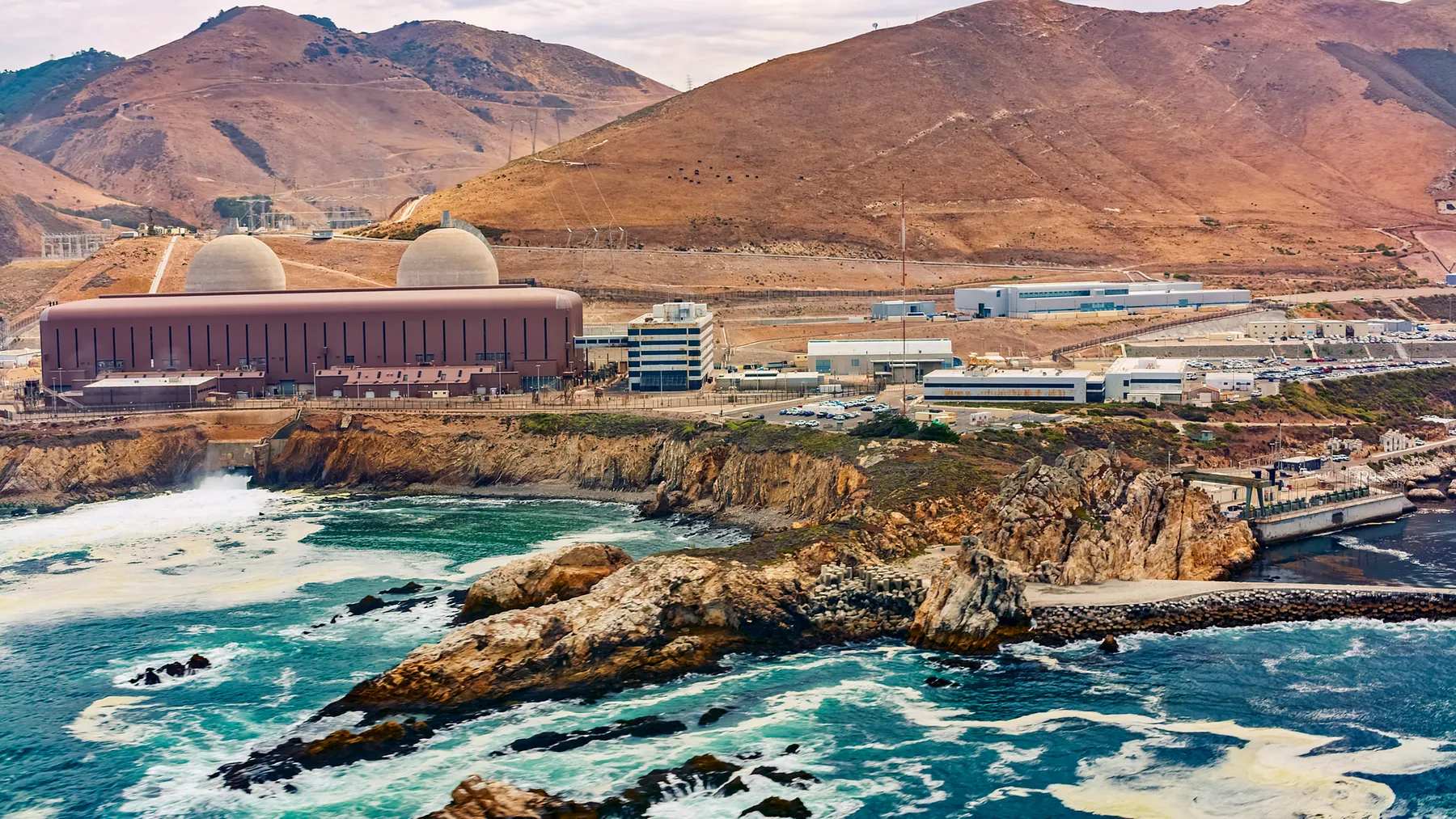 The Diablo Canyon nuclear power plant in San Luis Obispo, California.