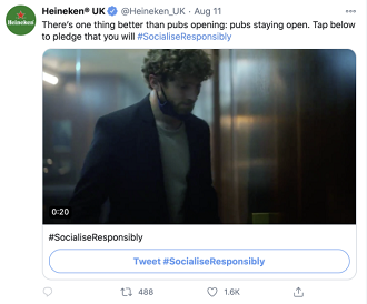 Twitter Heineken example