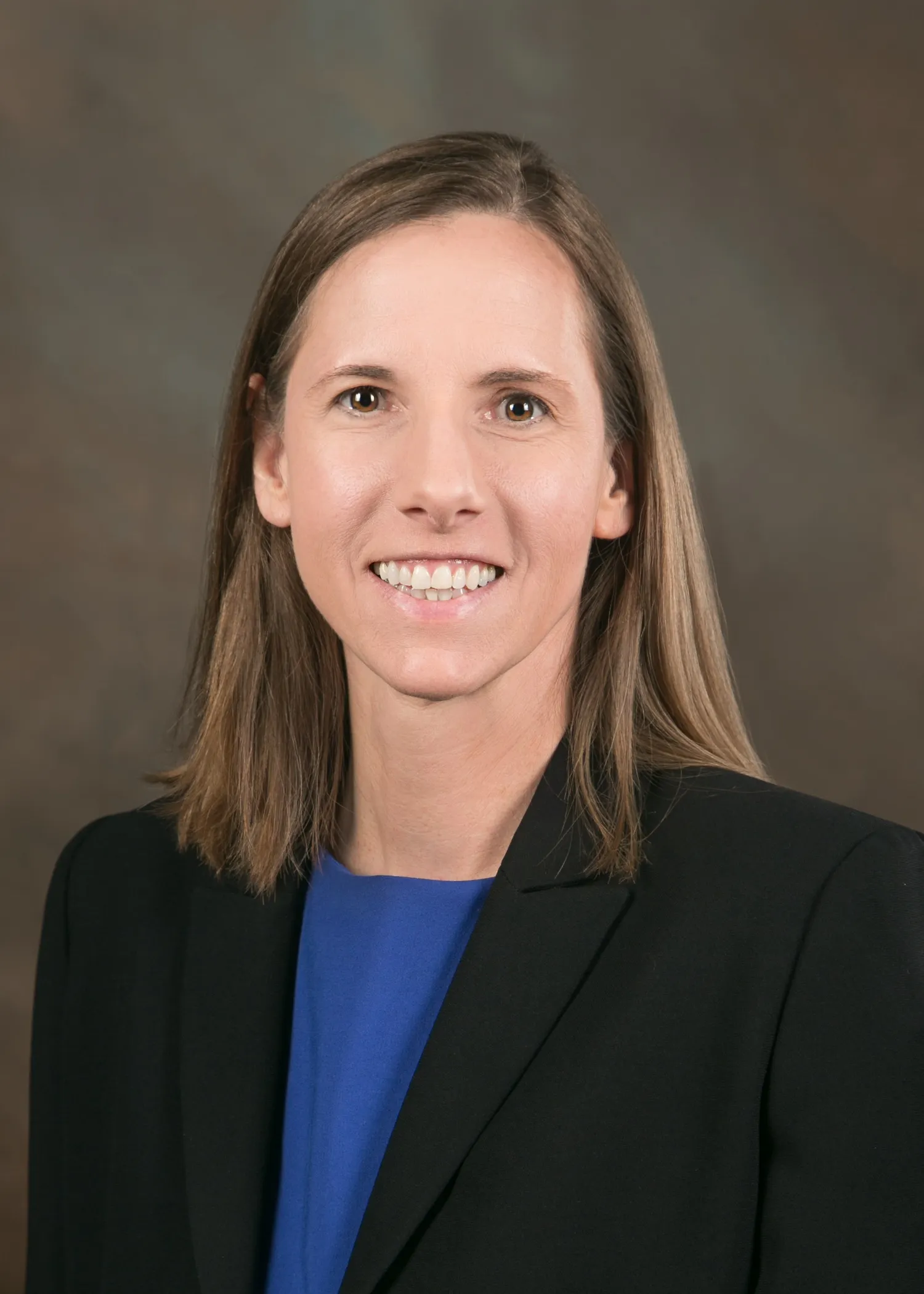 Headshot of a smiling woman