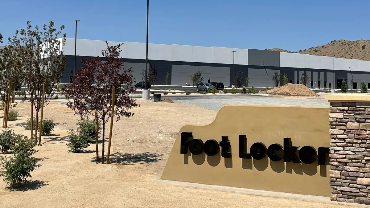 Foot Locker's distribution center in Reno, Nevada.