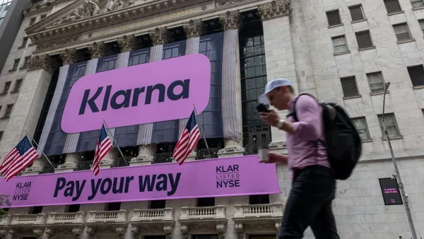 Klarna BNPL debit cards loans lending banking