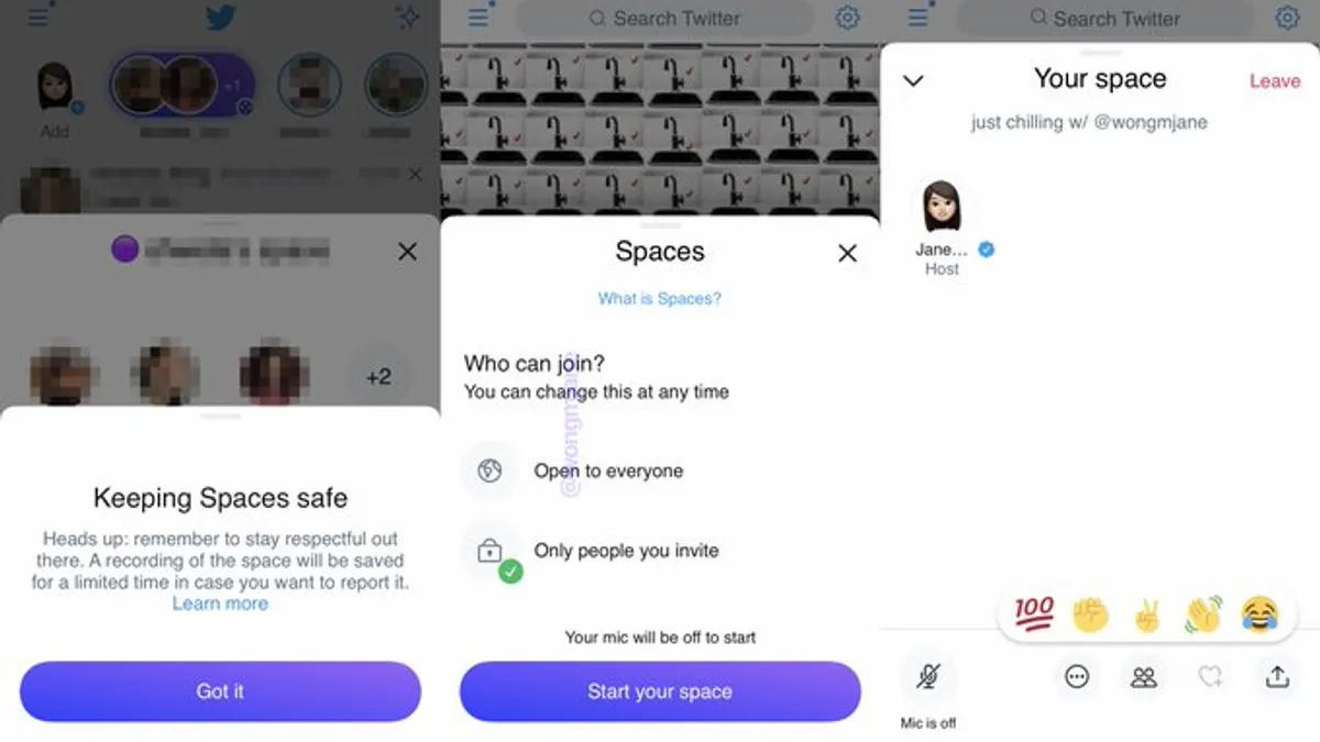 Twitter Spaces