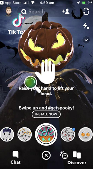 Snapchat TikTok Lens