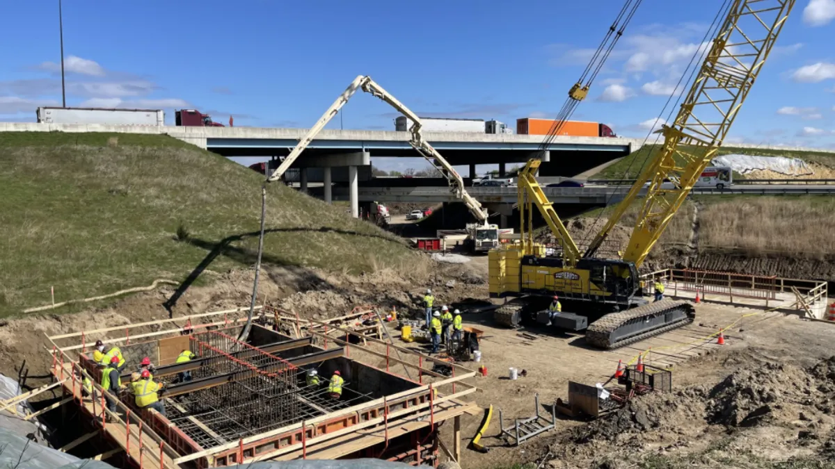 Superior Construction, roadway, Indiana DOT I-70