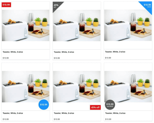 Facebook Dynamic Ad overlays