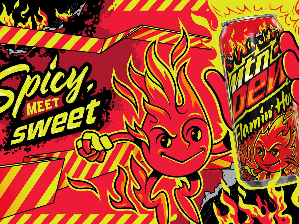 Mtn Dew hypes new Cheetos Flamin' Hot collab with streetwear