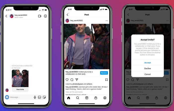 Instagram Collaborations