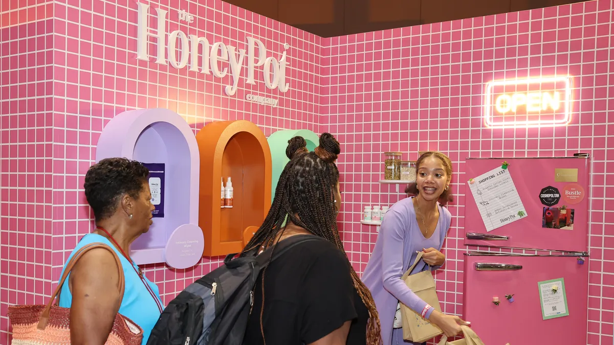 The Honey Pot booth at the 2023 ESSENCE Festival Of Culture in New Orleans.