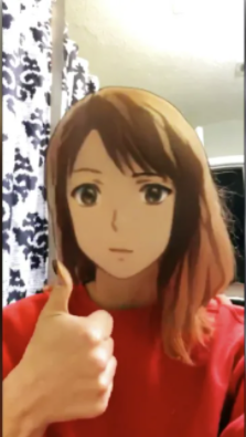 Snapchat anime Lens