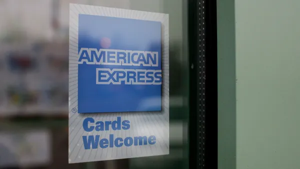 American Express signage