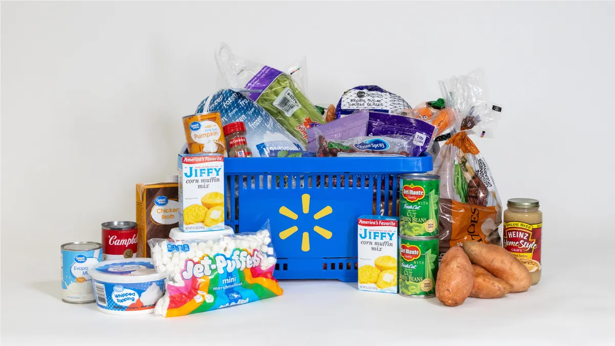 Walmart's Thanksgiving meal basket