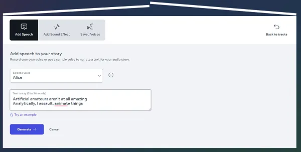 Meta Audiobox