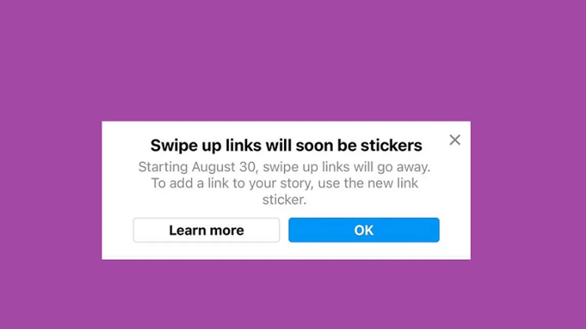 Instagram Swipe Up Links for Stories
