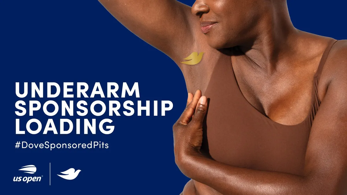 Dove underarm sponsorship campaign