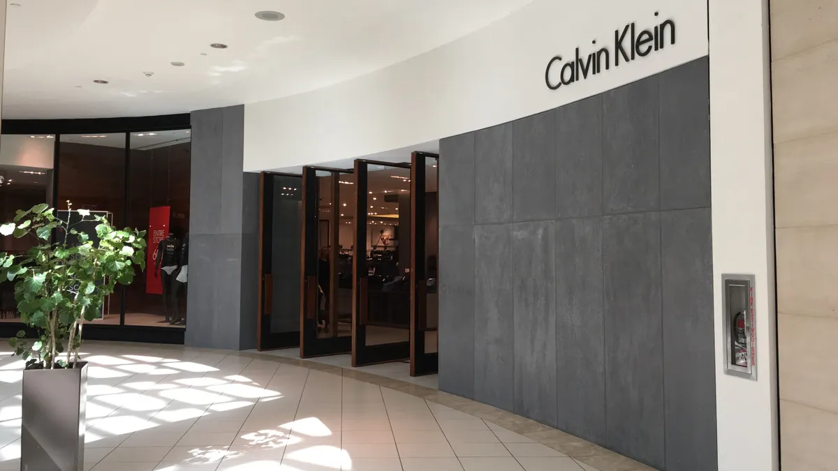 Calvin Klein store