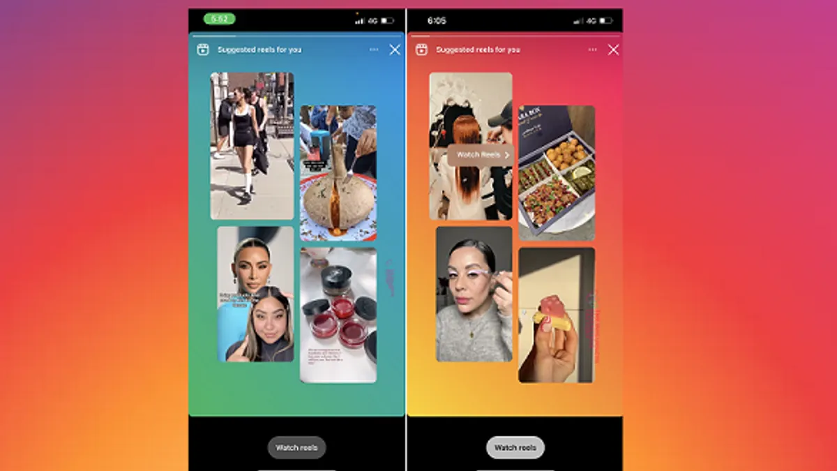 Instagram Reels promos