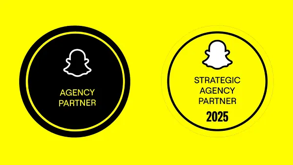 Snapchat agency partner badges