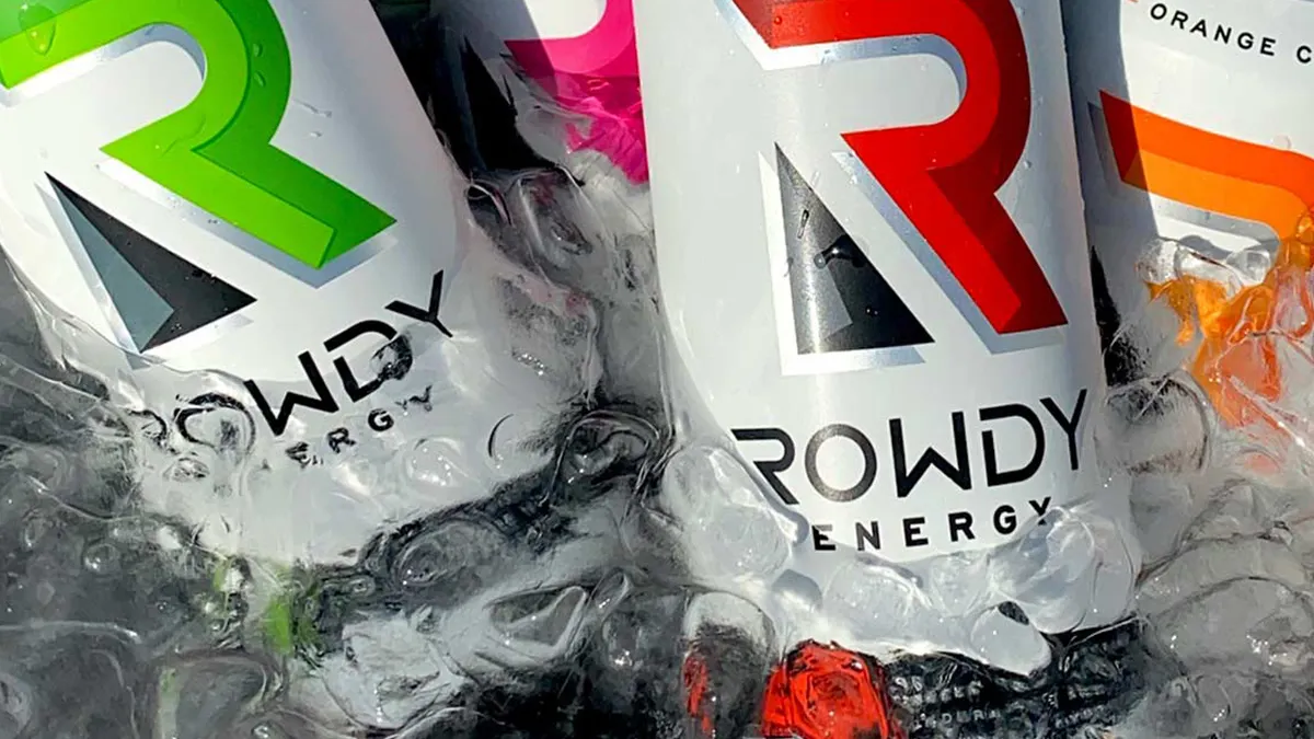 Rowdy Energy drinks
