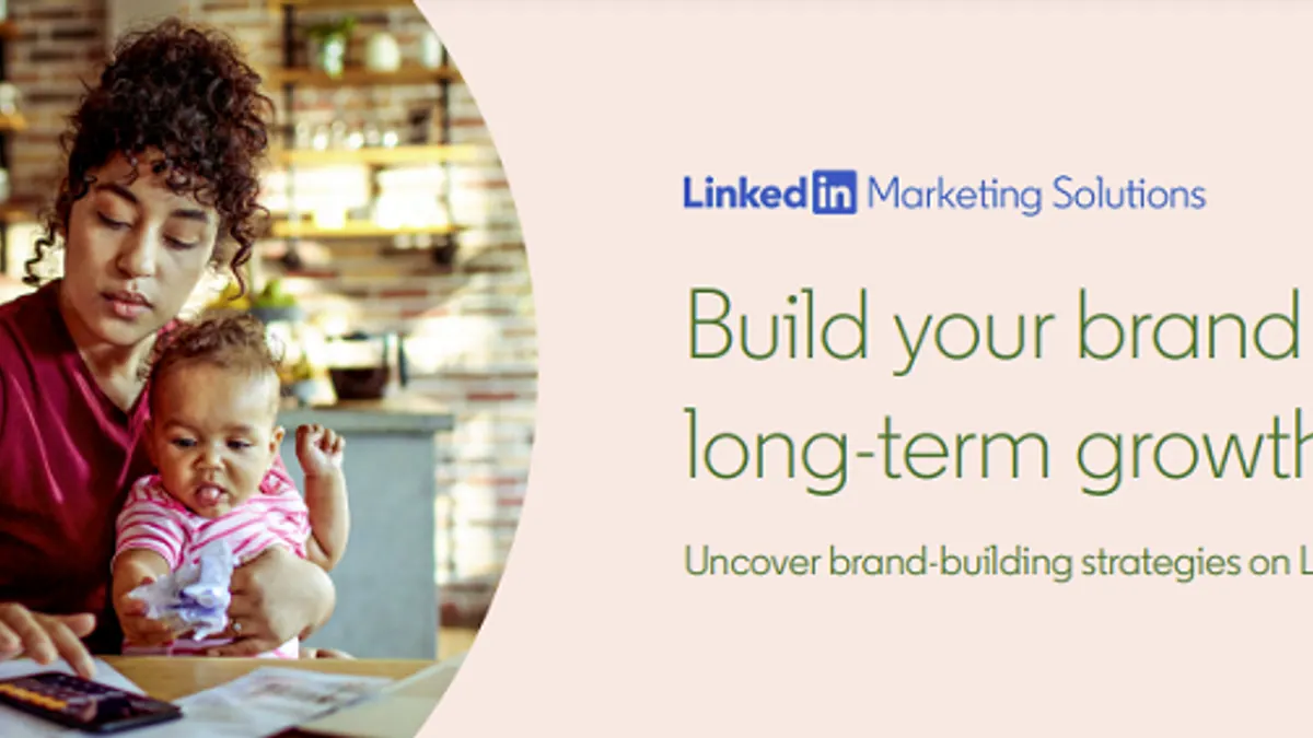 LinkedIn brand building infographic