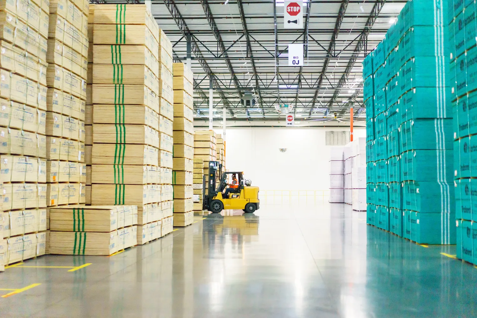 Home Depot Home Depot flatbed delivery center in Dallas