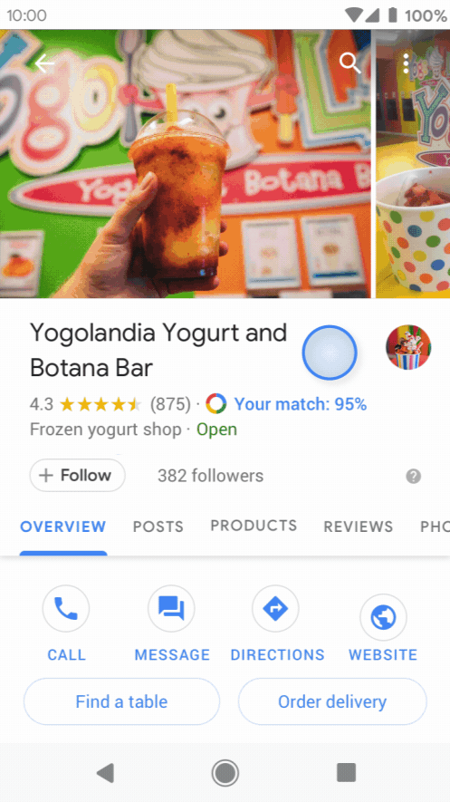 Google My Business Welcome Offers