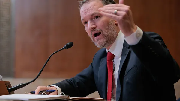 U.S. Trade Representative Jamieson Greer testifies before a congressional subcommitte