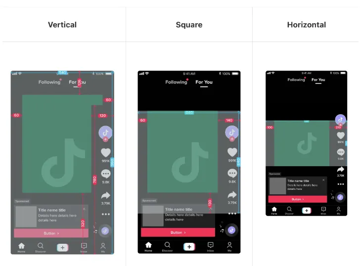 TikTok safe zones