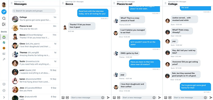 TweetDeck DMs