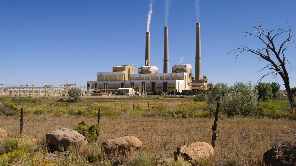 PacifiCorp's Hunter power plant in Castle Dale, Utah.