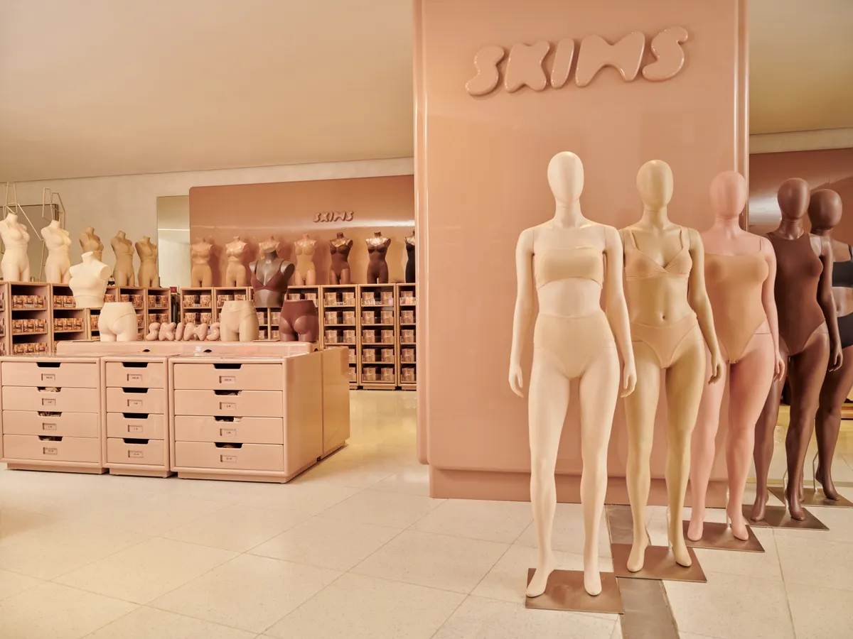 Skims opens shop inside Saks Fifth Avenue's New York flagship