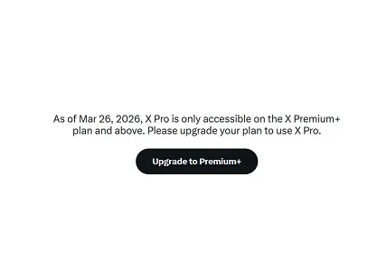 X Pro update