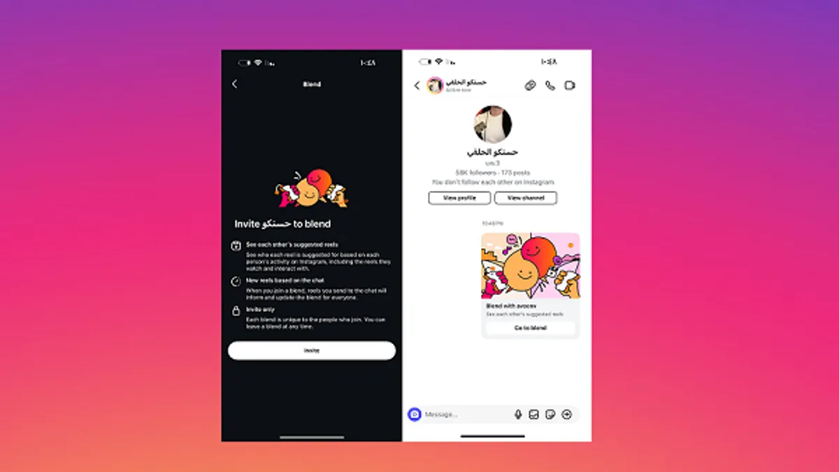 Instagram Blend