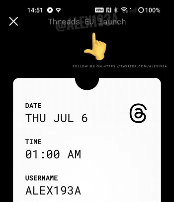 Threads EU launch