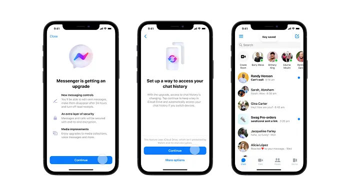 Messenger encryption