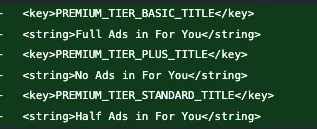 X Premium code