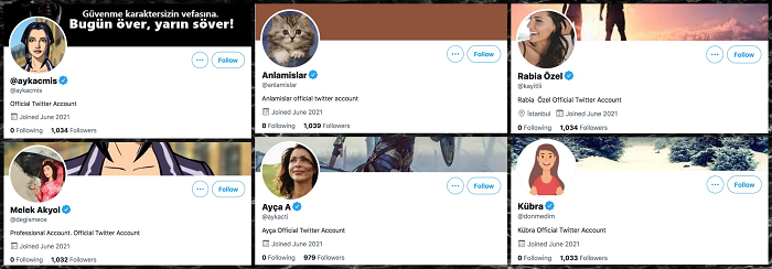 Twitter verified bots