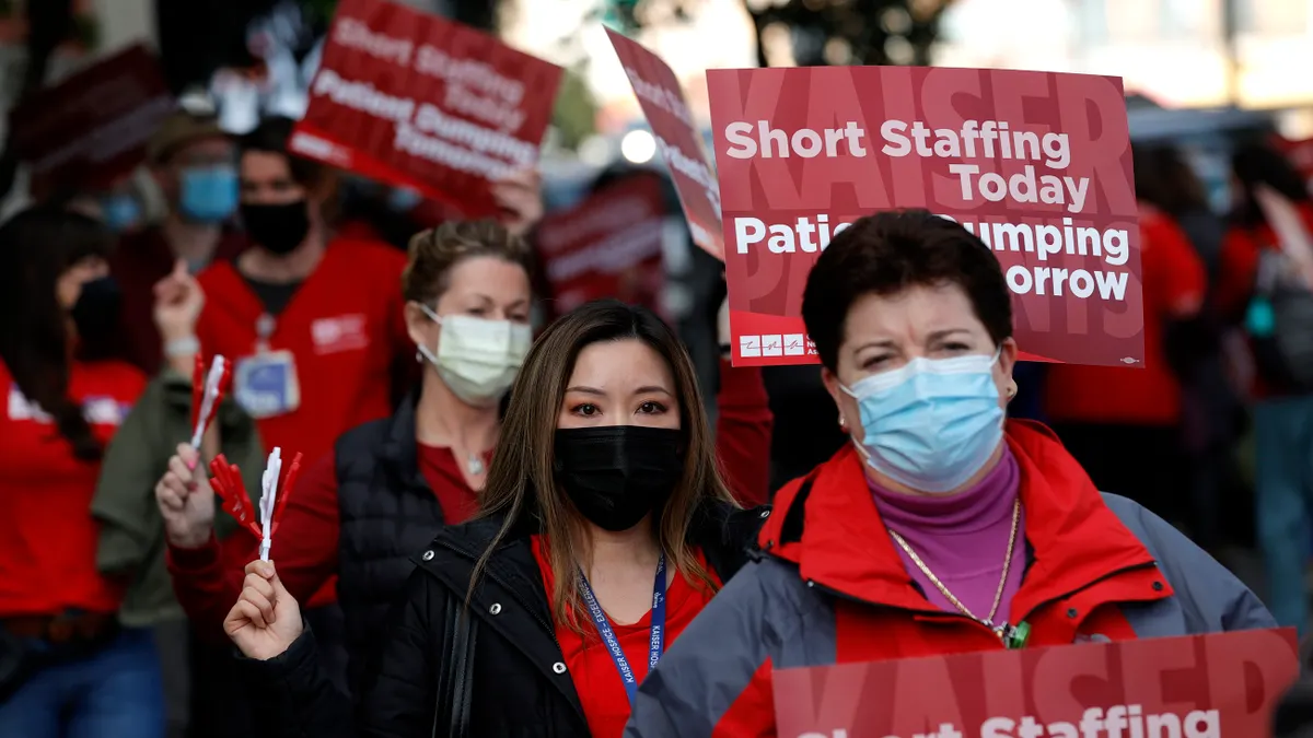 Nurse strike