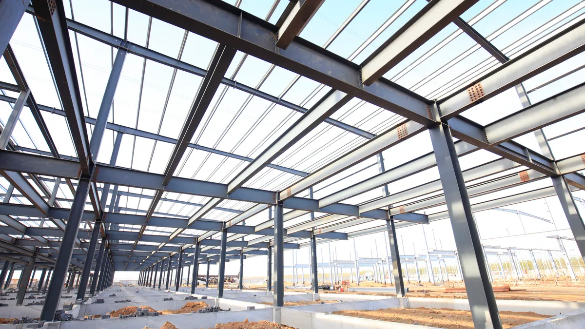 steel frame structure