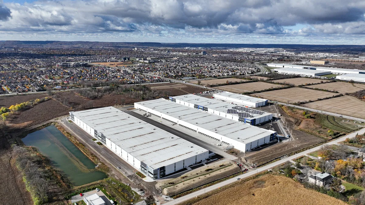 The Fifth Line Business Park in Milton, Ontario in Canada.