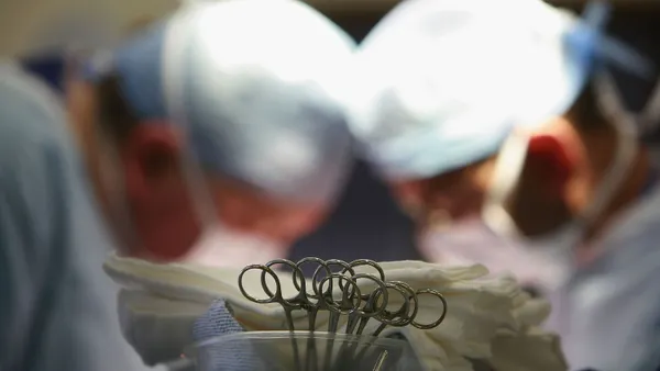 Surgeons perform operation on patient