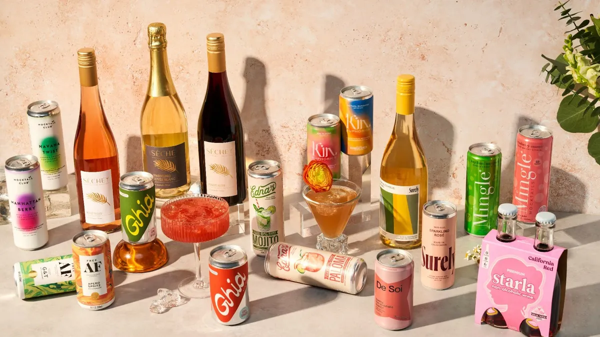 Non-alcoholic drinks from the Sèchey x Target collection