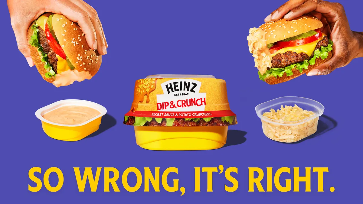 Heinz Dip & Crunch sauce