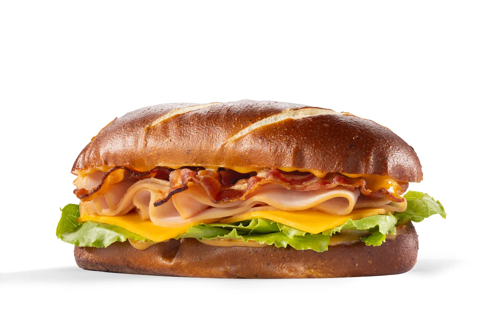 a photo of a sandwich against a white background